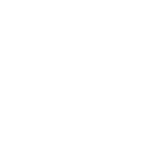 White telephone handset icon on a transparent background, angled diagonally.